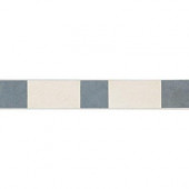 Veranda Multicolor 3-1/4 in. x 20 in. Deco D Porcelain Border Floor and Wall Tile