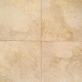 Portenza Oro Chiaro 21 in. x 21 in. Glazed Porcelain Floor and Wall Tile (14.74 sq. ft. / case)