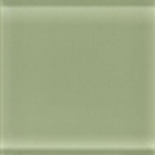 Glass Reflections 4-1/4 in. x 4-1/4 in. Mint Jubilee Glass Wall Tile (4 sq. ft. / case)-DISCONTINUED