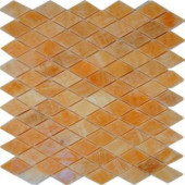 Honey Onyx Diamond 12 in. x 12 in. Marble Floor and Wall Tile-DISCONTINUED
