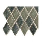 Roman Selection Saint-Germain Diamond Glass Floor and Wall Tile - 6 in. x 6 in. Tile Sample