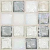 Egyptian Glass Moonstone Blend 12 in. x 12 in. x 6 mm Glass Face-Mounted Mosaic Wall Tile