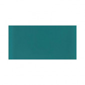 Glass Reflections 3 in. x 6 in. Almost Aqua Glass Wall Tile (4 sq. ft. / case)-DISCONTINUED