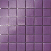12.5 in. x 12.5 in. Capri Viola Grip Glass Tile-DISCONTINUED