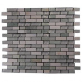 Victoria Falls 12 in. x 12 in. x 8 mm Glass Floor and Wall Tile