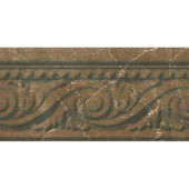 Listel Pisa 4 in. x 8 in. Pulpis Ceramic Accent Tile-DISCONTINUED