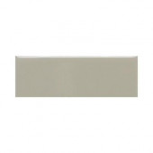 Modern Dimensions Gloss Architectural Gray 4-1/4 in. x 12 in. Ceramic Wall Tile (10.64 sq. ft. / case)