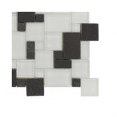 Tetris Parisian Basalt Natural Stone Floor and Wall Tile Sample