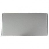 Streamline 9 in. x 18 in. Natural White Marble And Glass Mosaic Floor and Wall Tile-DISCONTINUED