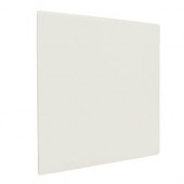 Color Collection Matte Bone 6 in. x 6 in. Ceramic Surface Bullnose Corner Wall Tile-DISCONTINUED