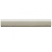 Matte Architectural Gray 1 in. x 6 in. Quarter Round Wall Trim Wall Tile-DISCONTINUED