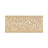 Brixton Sand 4 in. x 9 in. Ceramic Decorative Accent Wall Tile