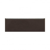 Modern Dimensions Gloss Cityline Kohl 4-1/4 in. x 12 in. Ceramic Wall Tile (10.64 sq. ft. / case)-DISCONTINUED