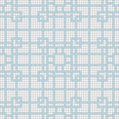 Lattice Breeze Motif 24 in. x 24 in. Glass Wall and Light Residential Floor Mosaic Tile
