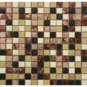 Desert Sunset 12 in. x 12 in. x 4 mm Glass Mesh-Mounted Mosaic Tile