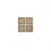 Fashion Accents Travertine 2 in. x 2 in. Natural Stone Accent Wall Tile