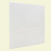 Color Collection Bright Snow White 6 in. x 6 in. Corner Bullnose Wall Tile