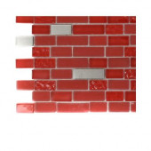 Bloody Mary Brick Glass Tile Sample