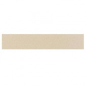 Identity Bistro Cream Cement 4 in. x 18 in. Porcelain Bullnose Floor and Wall Tile