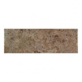 Passaggio Nocino 3 in. x 12 in. Porcelain Bullnose Floor and Wall Tile-DISCONTINUED
