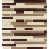 Sedona Blend 12 in. x 12 in. x 8 mm Glass Mesh-Mounted Mosaic Tile