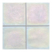 Cristallo Glass Aquamarine 4 in. x 4 in. Glass Accent Wall Tile
