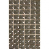 Mosaico Star Gris 8 In. x 13 In. Ceramic Tablet Mosaic for Wall Use-DISCONTINUED