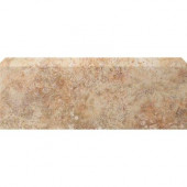 Tuscany Desert 3 in. x 13 in. Glazed Ceramic Single Bullnose Floor & Wall Tile-DISCONTINUED