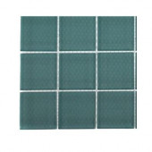 Contempo Turquoise Polished Glass Sample
