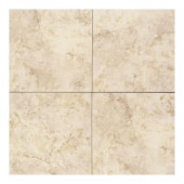 Brancacci Windrift Beige 18 in. x 18 in. Glazed Ceramic Floor and Wall Tile (18 sq. ft. / case)-DISCONTINUED