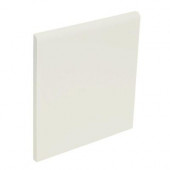 Color Collection Matte Bone 4-1/4 in. x 4-1/4 in. Ceramic Surface Bullnose Wall Tile-DISCONTINUED