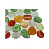 Candy Glass Tile - 6 in. x 6 in. Tile Sample-DISCONTINUED