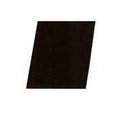 Contempo Mahogany Polished Glass Tiles - 3 in. x 6 in. Tile Sample-DISCONTINUED