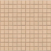 Coffeez Latte-1101 Mosaic Recycled Glass 12 in. x 12 in. Mesh Mounted Floor & Wall Tile (5 sq. ft.)