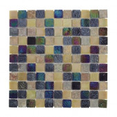 Himalayan Slate Glass 12 in. x 12 in. Wall Tile-DISCONTINUED