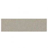 Identity Cashmere Gray Fabric 4 in. x 12 in. Polished Bullnose Floor and Wall Tile-DISCONTINUED