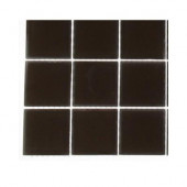 Contempo Mahogany Frosted Glass - 6 in. x 6 in. Tile Sample-DISCONTINUED