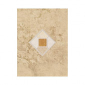 Brancacci Fresco Caffe 9 in. x 12 in. Ceramic Accent Wall Tile-DISCONTINUED