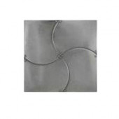 Urban Metals Stainless 2 in. x 2 in. Composite Dot Arc Wall Tile