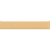 Liners Luminary Gold 1 in. x 6 in. Ceramic Liner Trim Wall Tile