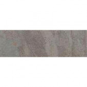 Villa Valleta Indian Summer 3 in. x 12 in. Glazed Porcelain Surface Bullnose Floor and Wall Tile-DISCONTINUED