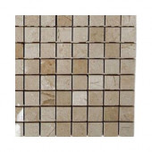 Crema Marfil Squares Marble Floor and Wall Tile Sample