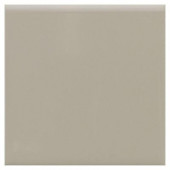 Matte Architectural Gray 4-1/4 in. x 4-1/4 in. Ceramic Bullnose Wall Tile