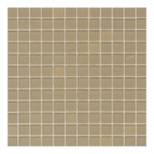 Maracas Honey Comb 12 in. x 12 in. 8mm Frosted Glass Mesh Mounted Mosaic Wall Tile (10 sq. ft. / case)-DISCONTINUED