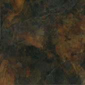 Imperial Slate Black 16 in. x 16 in. Rust Ceramic Floor and Wall Tile (13.78 sq. ft. / case)