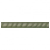 Liners Garden Spot 1 in. x 6 in. Ceramic Rope Liner Trim Wall Tile