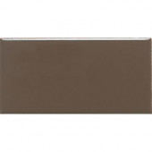 Modern Dimensions Artisan Brown 4-1/4 in. x 8-1/2 in. Ceramic Wall Tile (10.24 sq. ft. / case)-DISCONTINUED