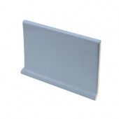 Color Collection Bright Dusk 4 in. x 6 in. Ceramic Cove Base Wall Tile-DISCONTINUED