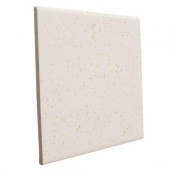 Bright Gold Dust 6 in. x 6 in. Ceramic Surface Bullnose Wall Tile-DISCONTINUED