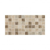 Stratford Place Stratford Blend 12 in. x 24 in. x 6 mm Mesh-Mounted Ceramic Mosaic Floor/Wall Tile (24 sq. ft. / case)
